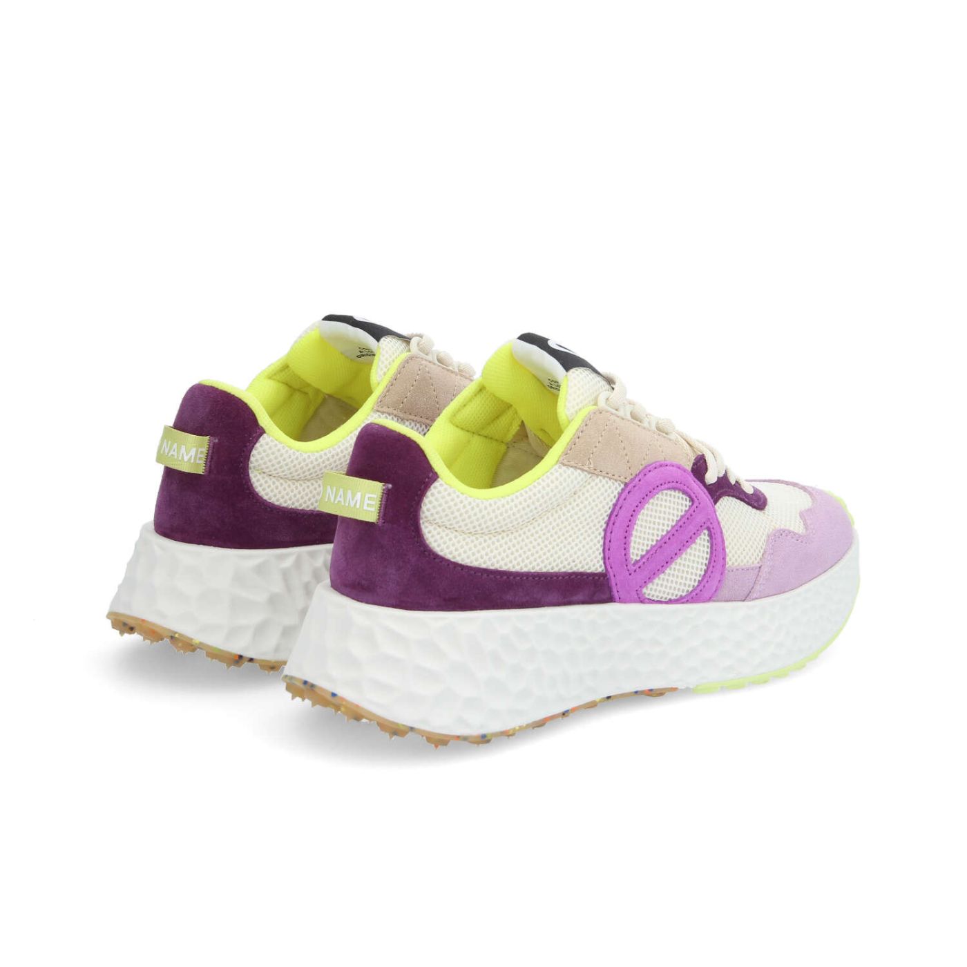 CARTER JOGGER W - SUEDE/RENO/SUED - LILAS/BLANC CASSE/VIOLET